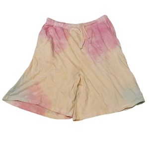 Dreamsicle Tie Dye Oversized Shorts